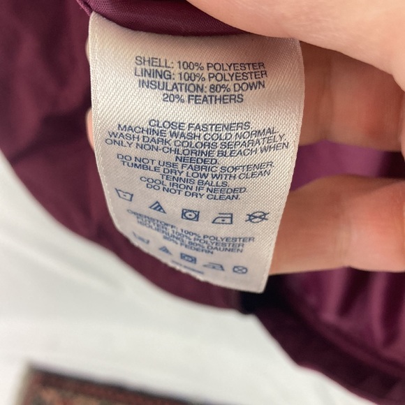 LANDS End Down Fill Women's Parka Coat M - Picture 9 of 10